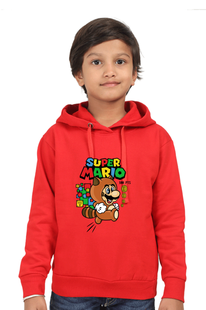 Premium 100% Cotton KIDS Hooded Sweatshirt