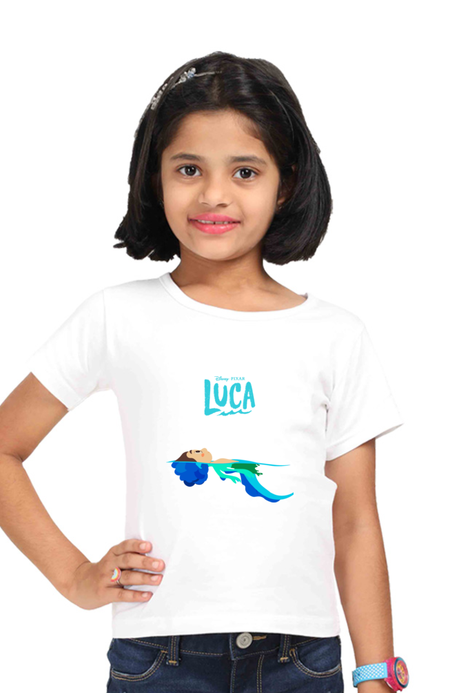 Luca Style : Premium 100% Cotton T - Shirt : girl