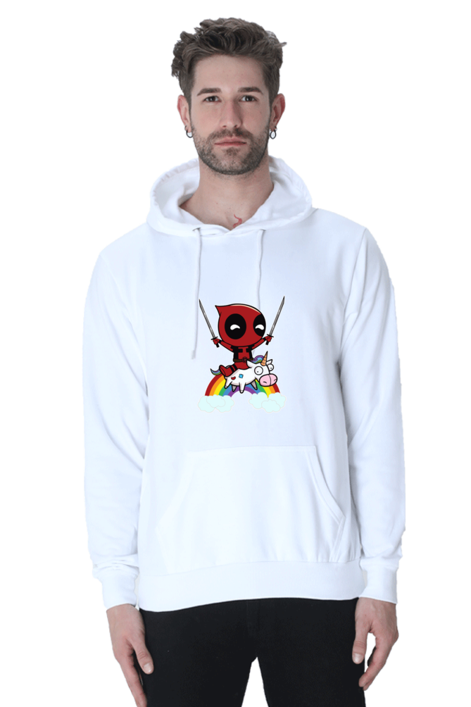 Marvel : Deadpool : Unisex Premium Hooded Sweatshirt