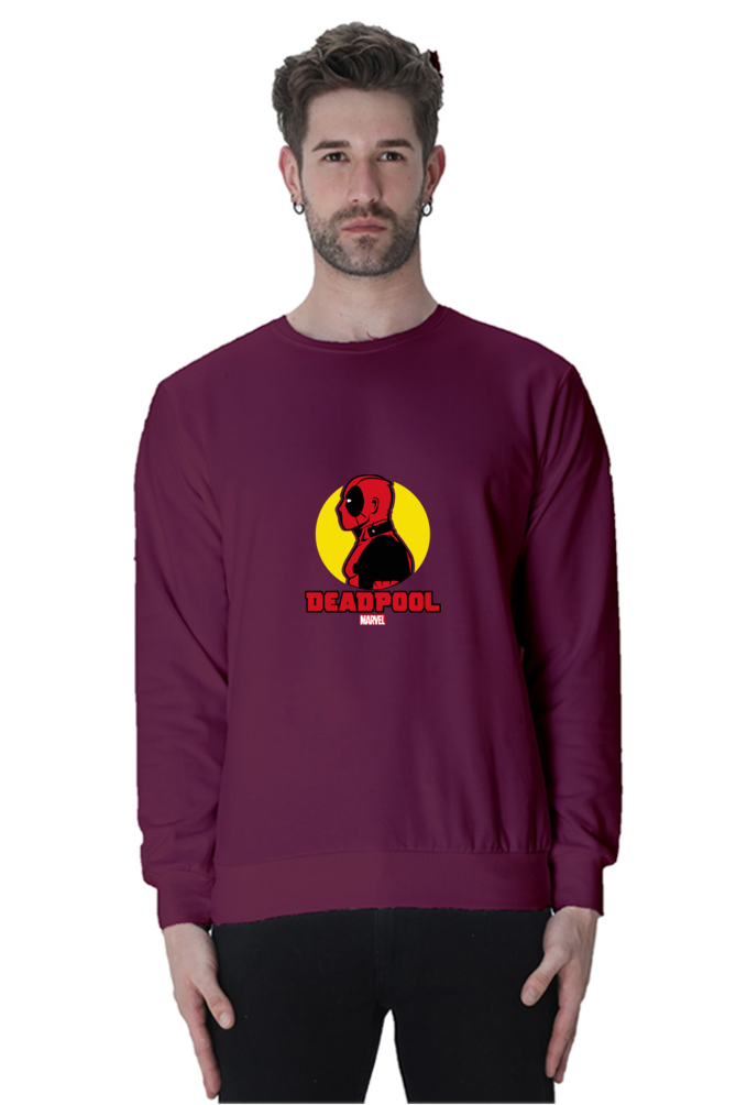 Marvel : Deadpool : 100% Cotton Premium Sweatshirt