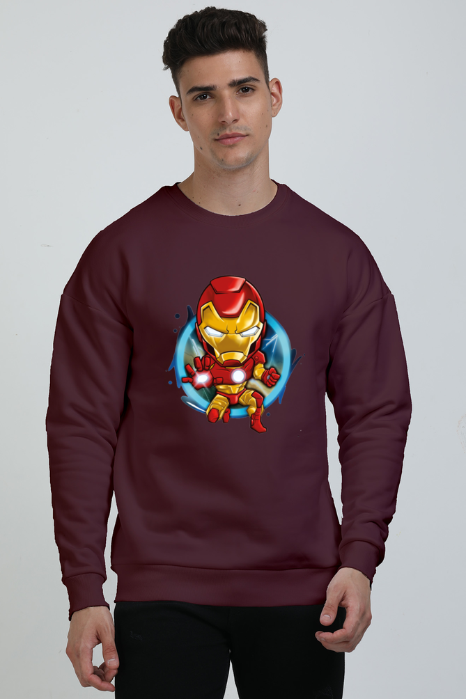 Iron Man : Oversized Premium Sweatshirt