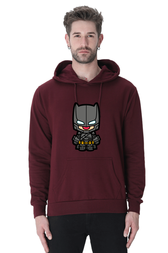 DC : Batman : Unisex Premium Hooded Sweatshirt