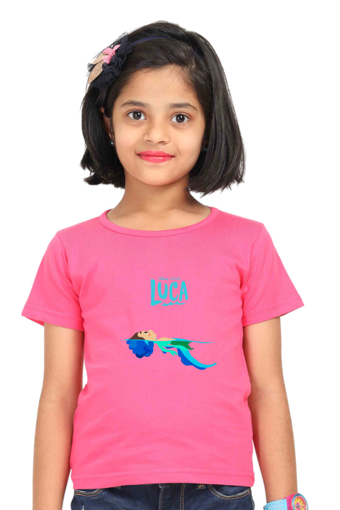 Luca Style : Premium 100% Cotton T - Shirt : girl