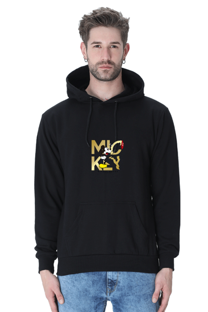 Mickey Gold : Unisex Premium Hooded Sweatshirt