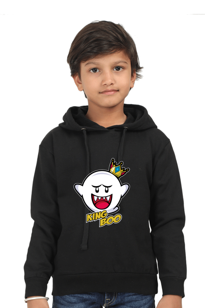 King Boo : 100% Cotton KIDS Hooded Sweatshirt