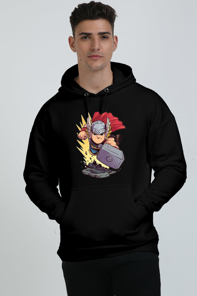 Thor : Oversized Premium Hooded Sweatshirt