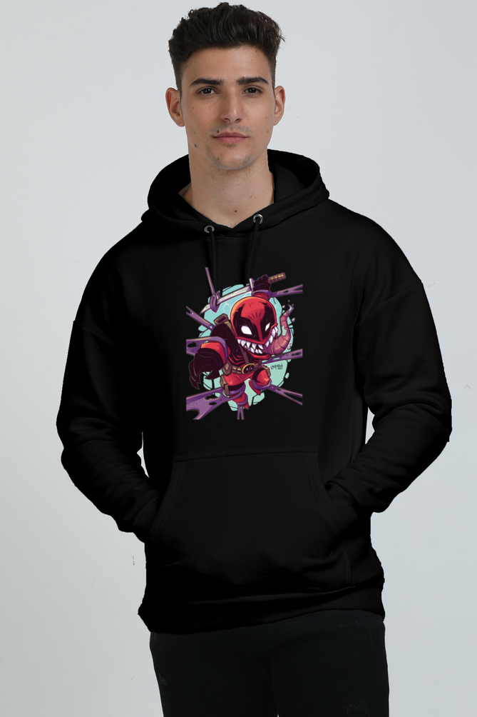 Deadpool : Oversized Premium Hooded Sweatshirt