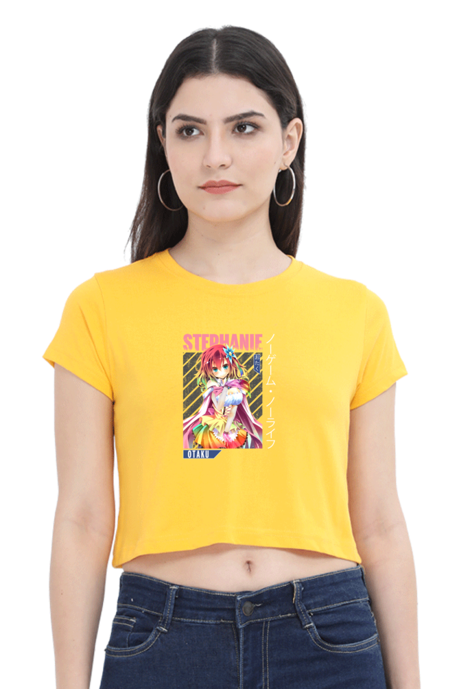 Premium 100% Cotton Crop Top