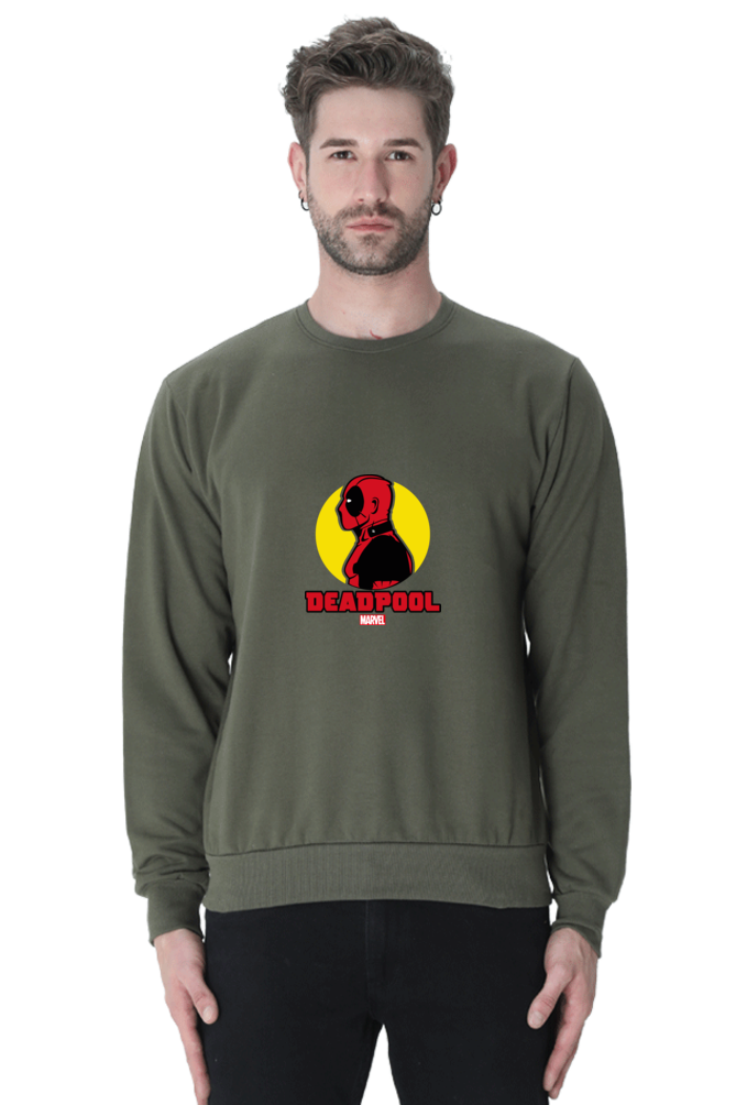 Marvel : Deadpool : 100% Cotton Premium Sweatshirt