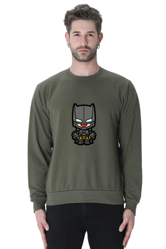 DC : Batman : 100% Cotton Premium Sweatshirt