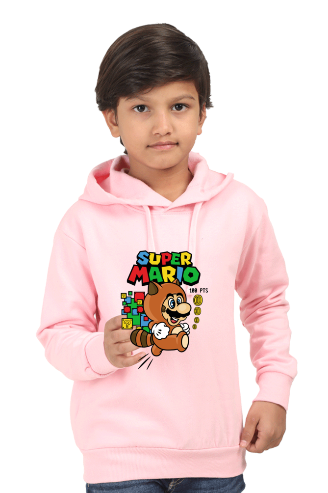 Premium 100% Cotton KIDS Hooded Sweatshirt