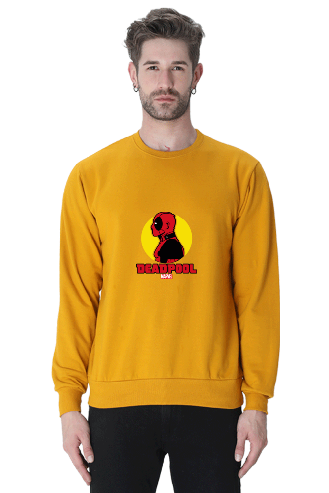 Marvel : Deadpool : 100% Cotton Premium Sweatshirt