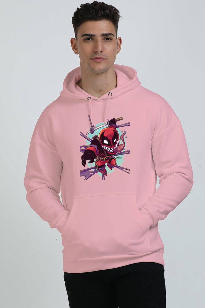 Deadpool : Oversized Premium Hooded Sweatshirt