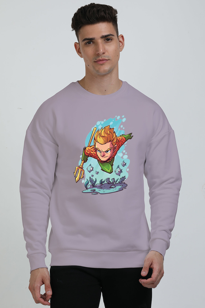 Aquaman : Oversized Premium Sweatshirt