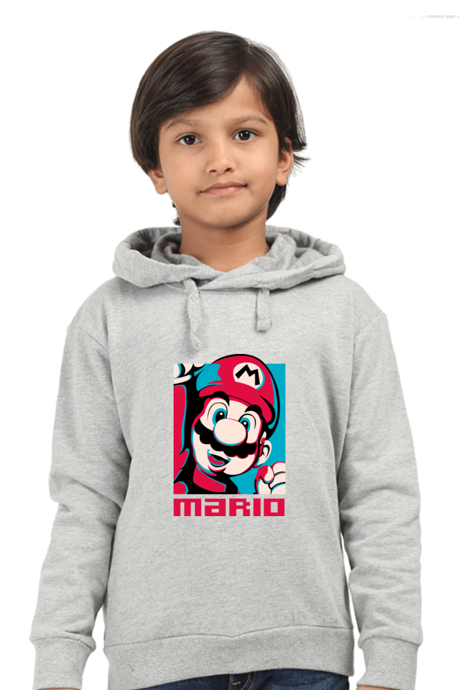 Mario : 2 : Premium 100% Cotton Hooded Sweatshirt