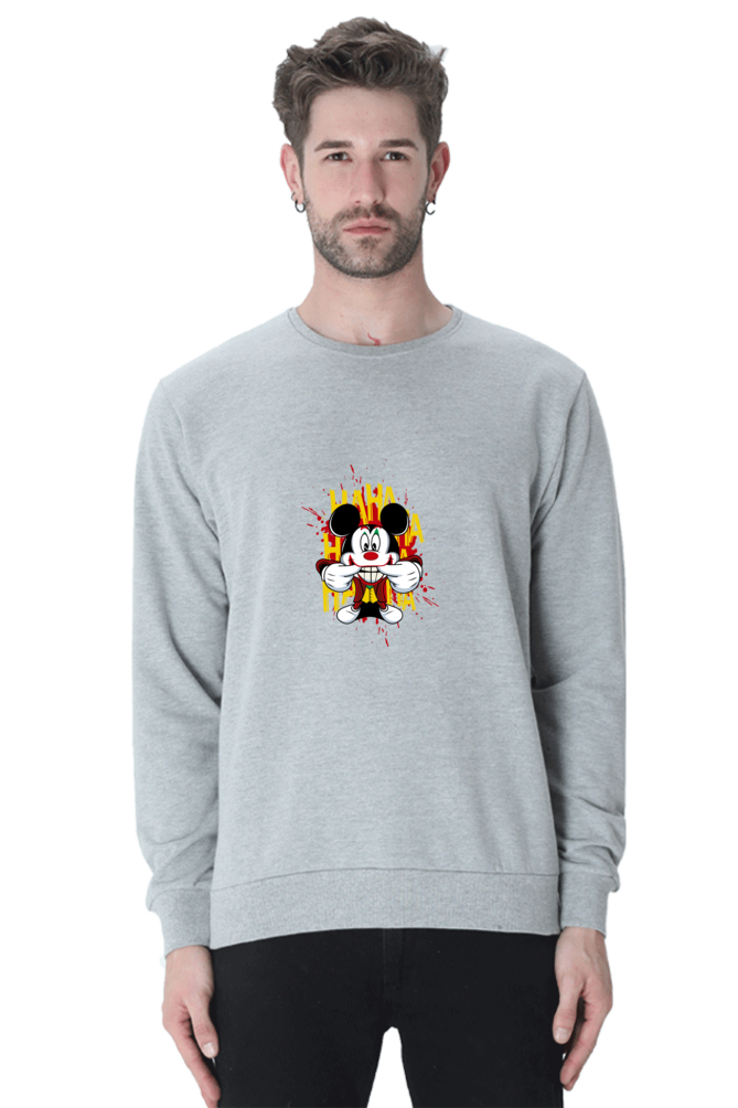 Disney : Mickey : 100% Cotton Premium Sweatshirt