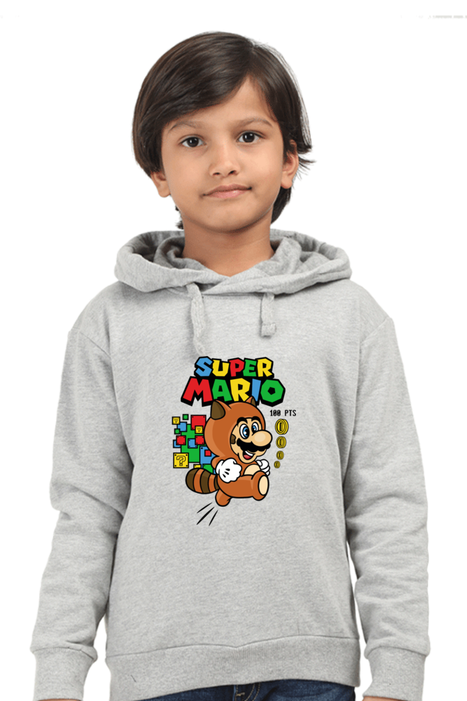 Premium 100% Cotton KIDS Hooded Sweatshirt