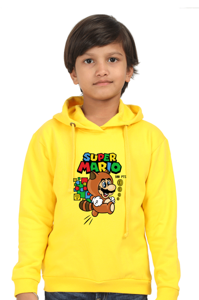 Premium 100% Cotton KIDS Hooded Sweatshirt