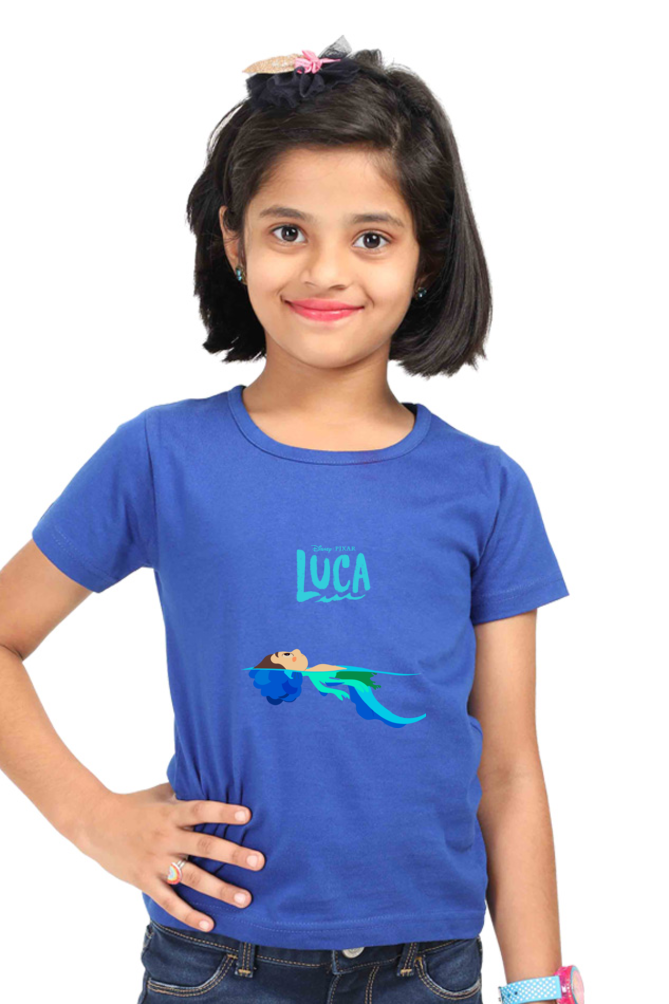 Luca Style : Premium 100% Cotton T - Shirt : girl