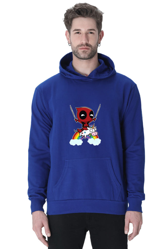 Marvel : Deadpool : Unisex Premium Hooded Sweatshirt