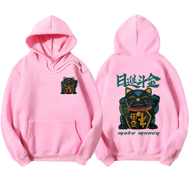 Men Hip Hop Hoodie Sweatshirt Japanese toad warrior Printed 2022 Harajuku Streetwear FunnyHoodies Pullover DF-040