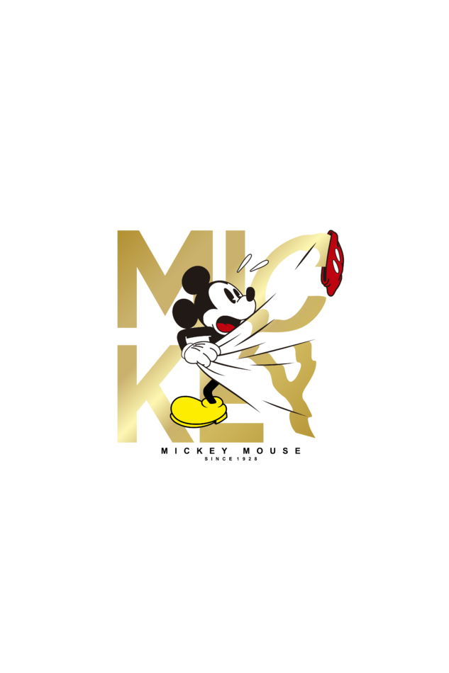 Mickey Gold : Unisex Premium Hooded Sweatshirt