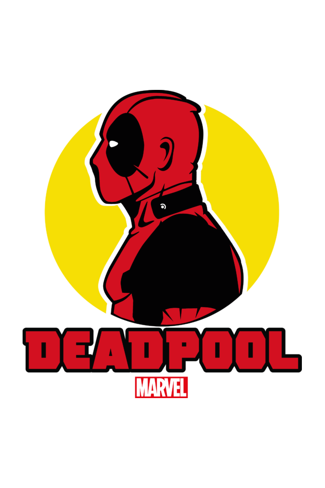 Marvel : Deadpool : Unisex Premium Hooded Sweatshirt