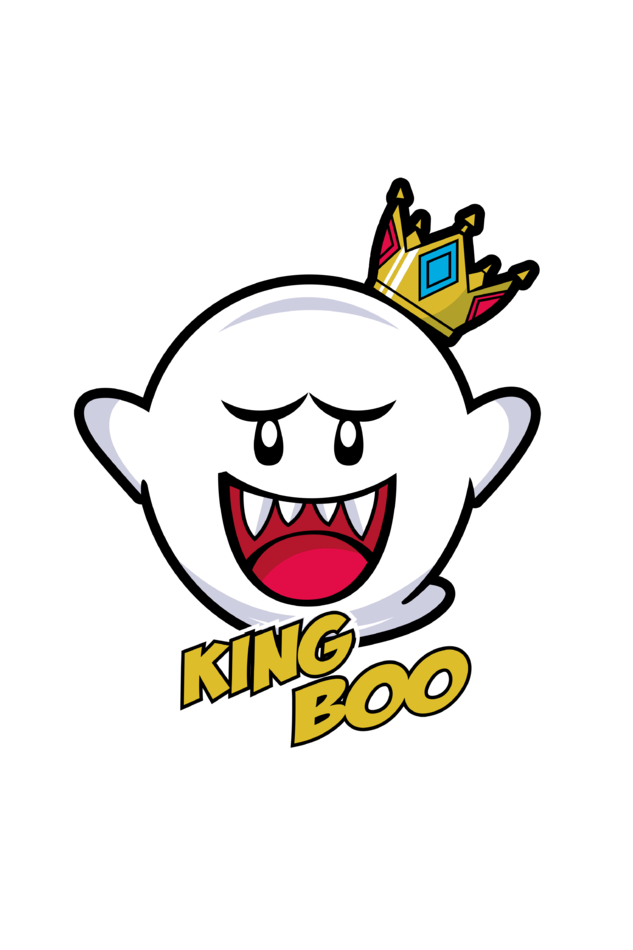 King Boo : 100% Cotton KIDS Hooded Sweatshirt