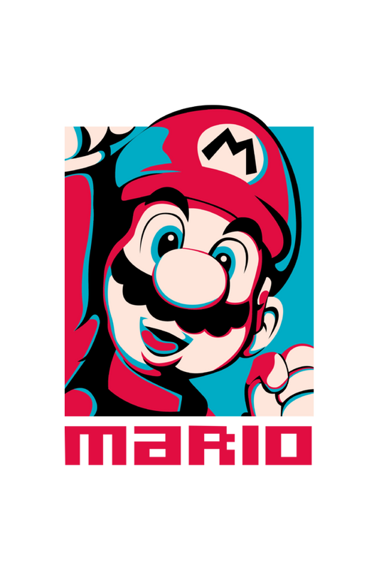 Mario : 2 : Premium 100% Cotton Hooded Sweatshirt