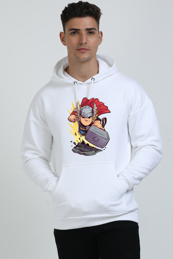 Thor : Oversized Premium Hooded Sweatshirt