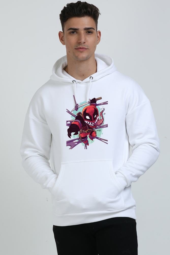 Deadpool : Oversized Premium Hooded Sweatshirt