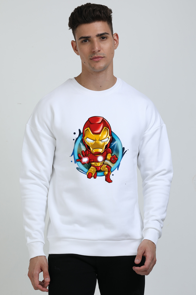 Iron Man : Oversized Premium Sweatshirt