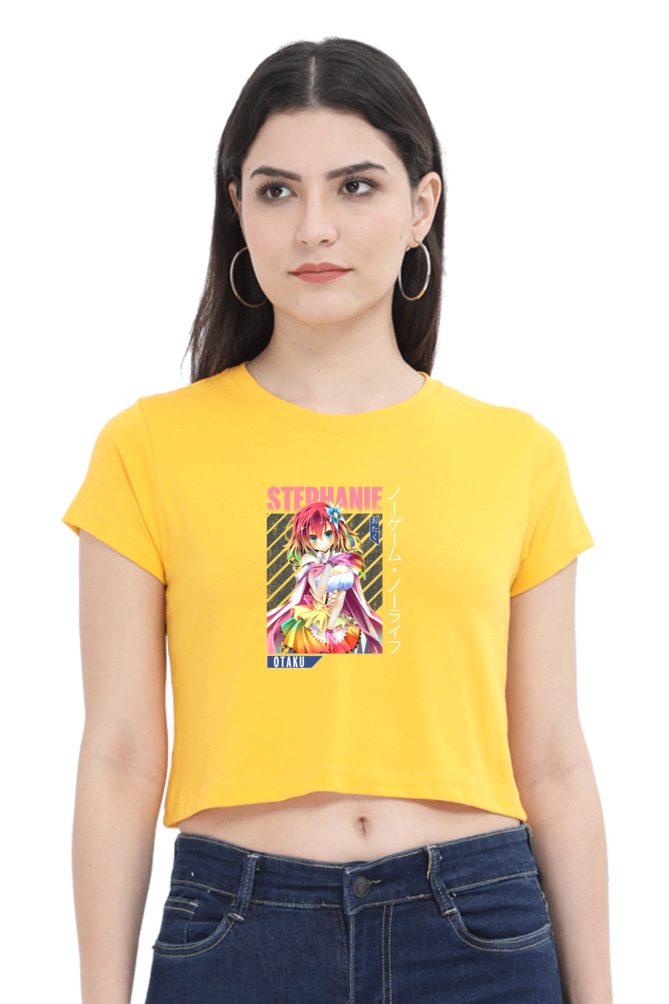 Premium 100% Cotton Crop Top