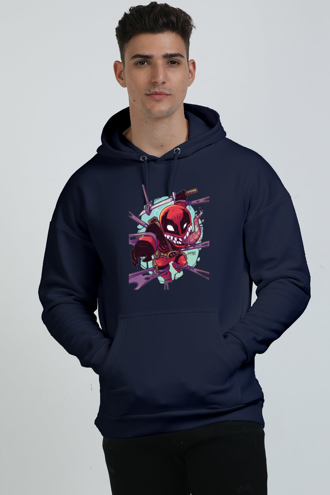 Deadpool : Oversized Premium Hooded Sweatshirt