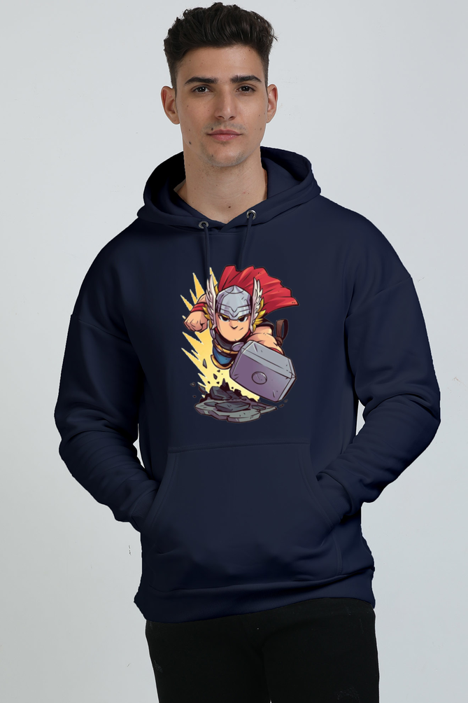 Thor : Oversized Premium Hooded Sweatshirt