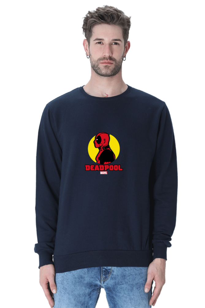 Marvel : Deadpool : 100% Cotton Premium Sweatshirt