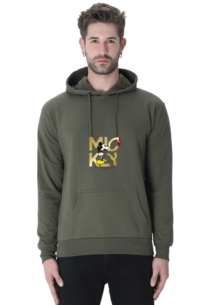 Mickey Gold : Unisex Premium Hooded Sweatshirt