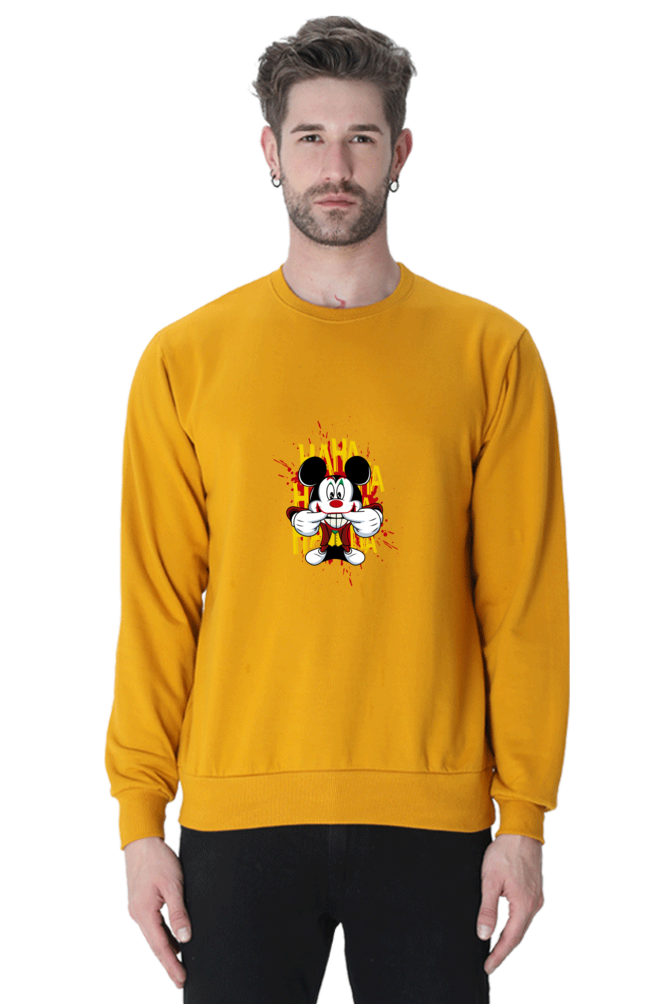 Disney : Mickey : 100% Cotton Premium Sweatshirt