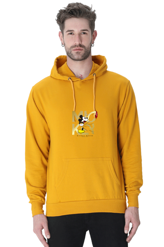 Mickey Gold : Unisex Premium Hooded Sweatshirt