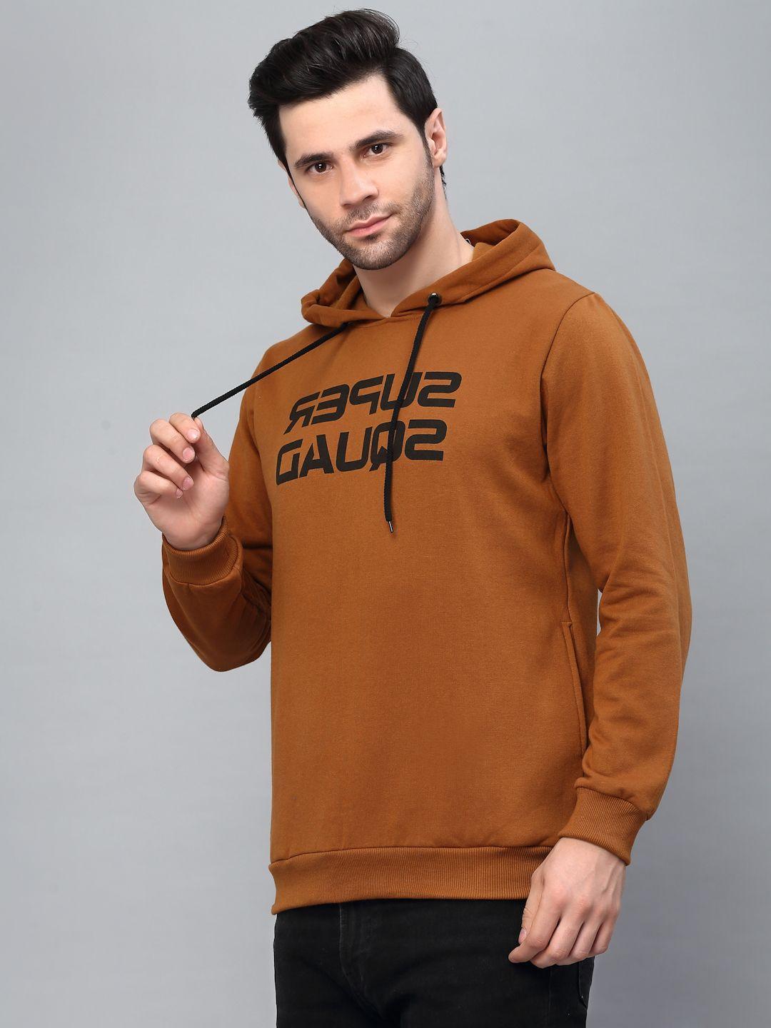 Fleece Printed Full Sleeves Regular Fit Sweatshirts