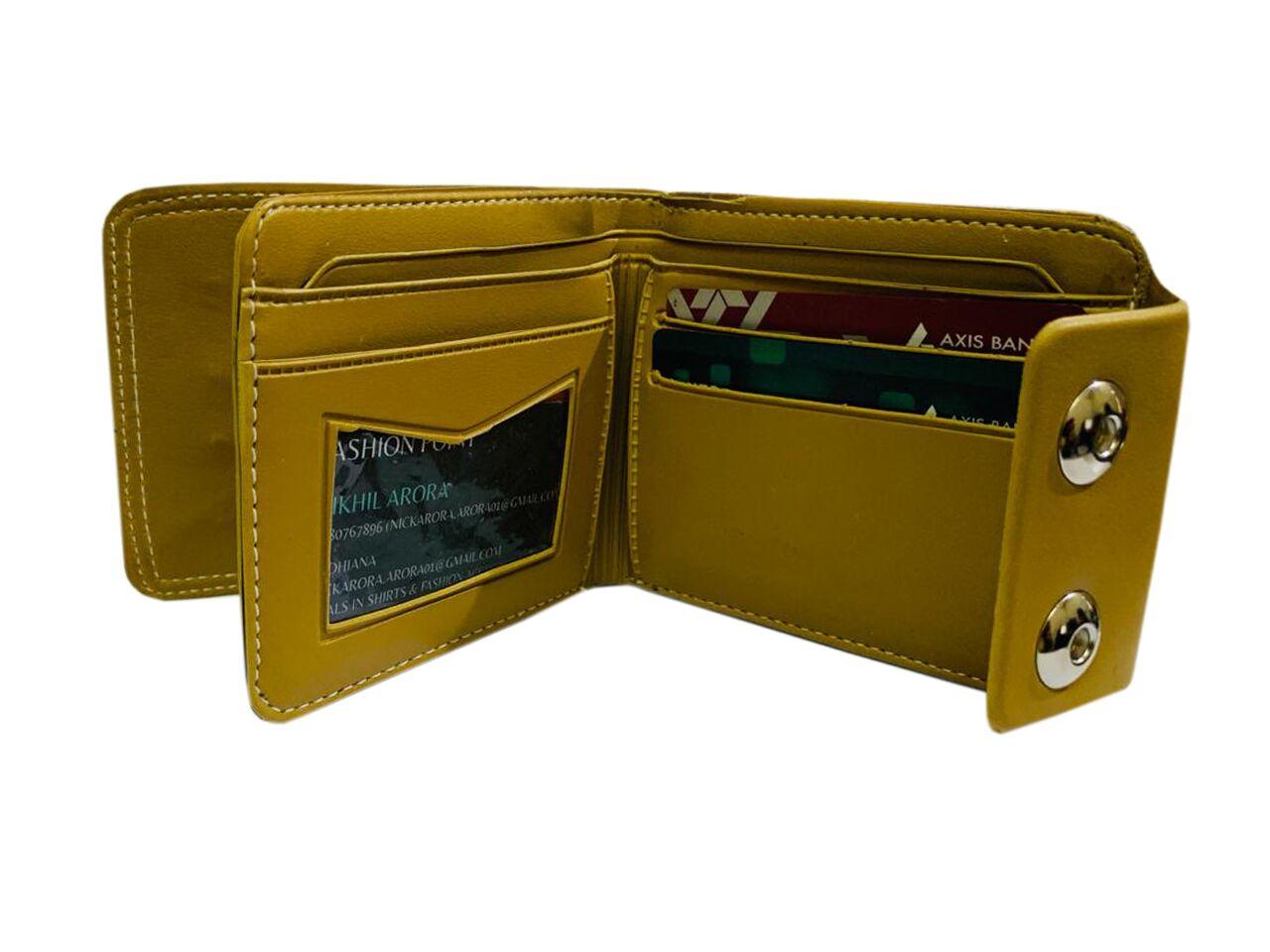 Men Artificial Leather Wallet