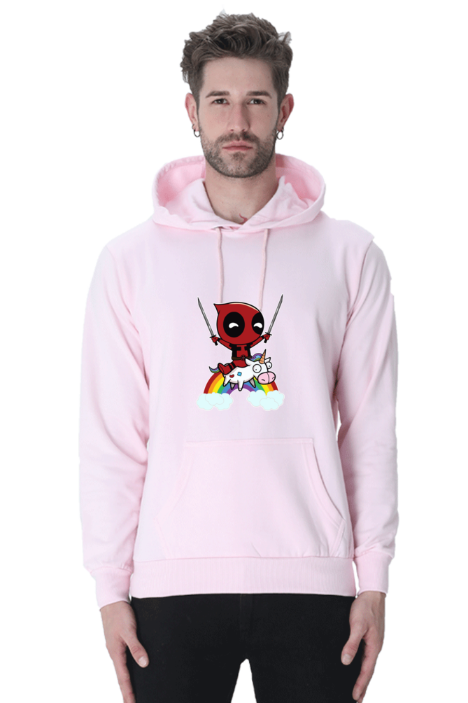 Marvel : Deadpool : Unisex Premium Hooded Sweatshirt