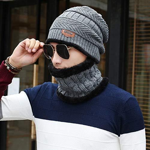 Unisex Woolen Cap Set