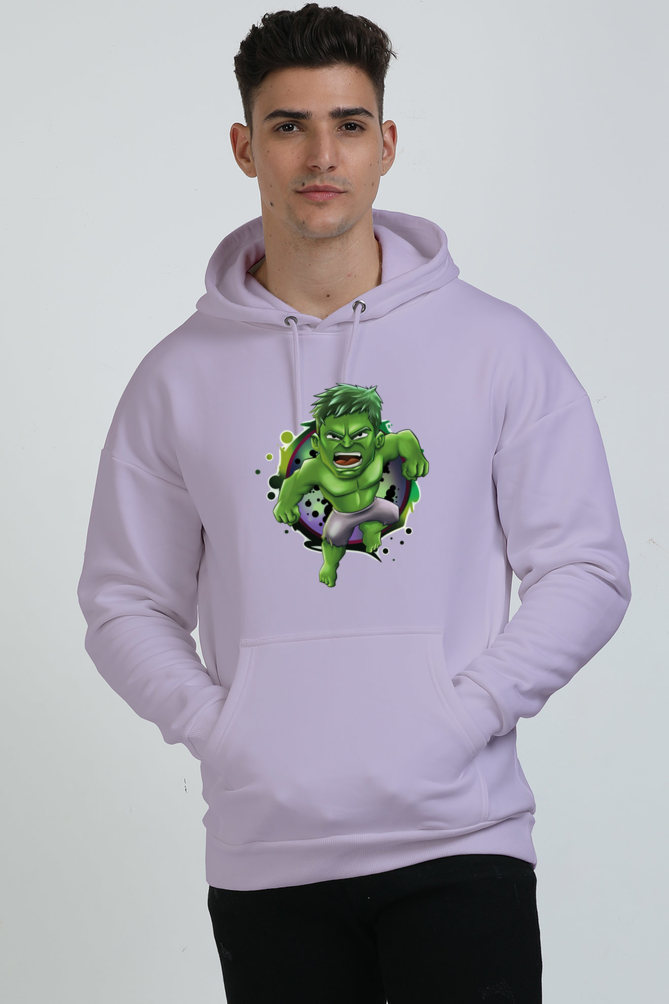 Hulk : Oversized Premium Hooded Sweatshirt