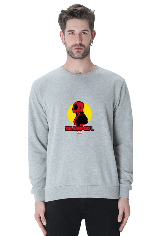 Marvel : Deadpool : 100% Cotton Premium Sweatshirt