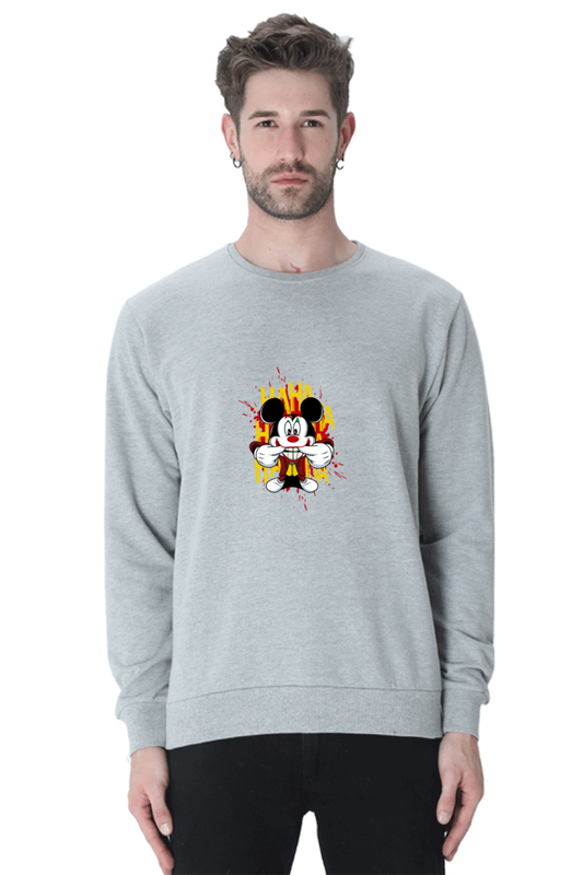 Disney : Mickey : 100% Cotton Premium Sweatshirt