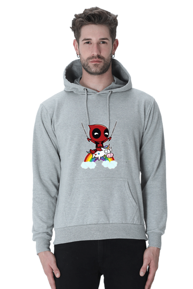 Marvel : Deadpool : Unisex Premium Hooded Sweatshirt