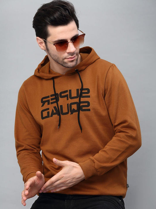 Fleece Printed Full Sleeves Regular Fit Sweatshirts