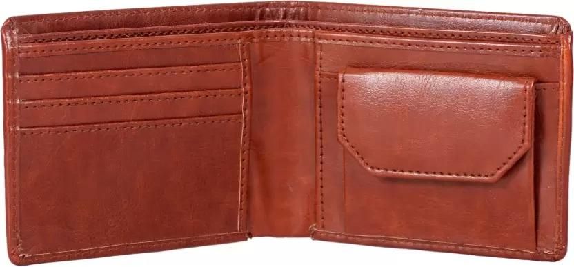 First leather Wallet & Belt Combo��(Black, Brown)