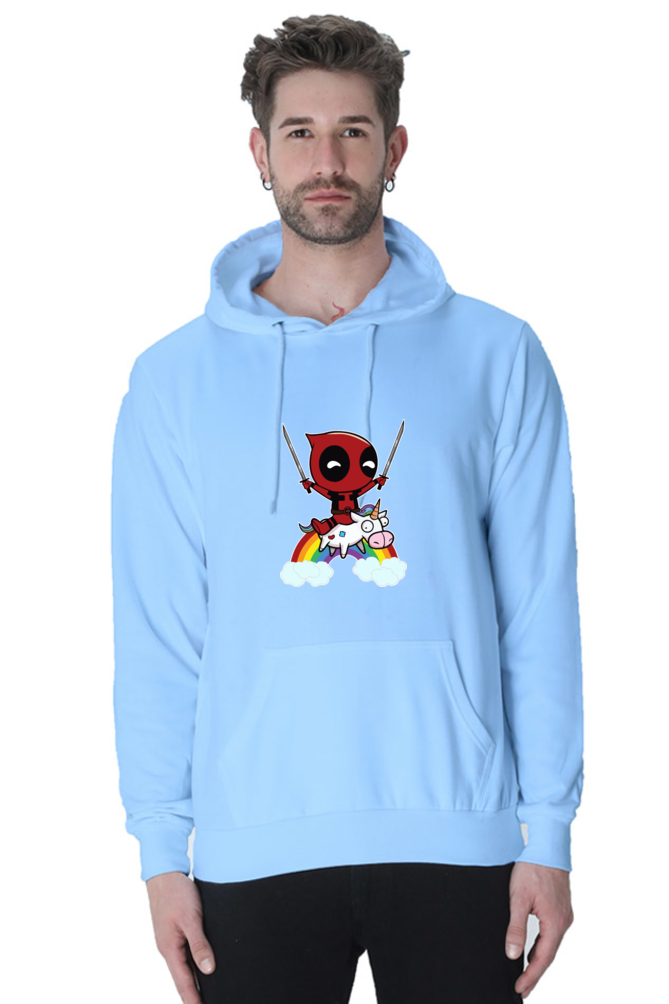 Marvel : Deadpool : Unisex Premium Hooded Sweatshirt